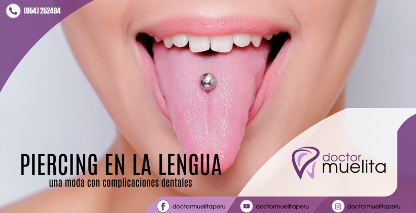¿Sabes cuáles son los riesgos del piercing en la lengua?