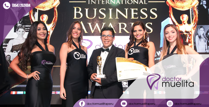 Un gran paso para Clínica Dental Doctor Muelita en los Premios International Bussines Awards 2017