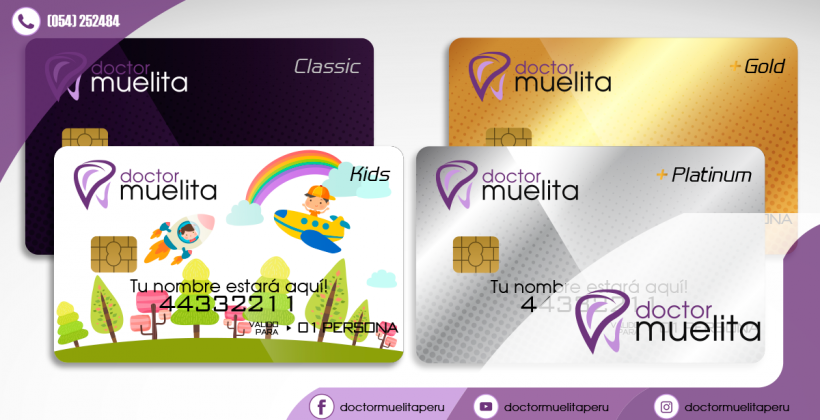 El poder de la sonrisa ya esta aquí «MUELITA CARD».