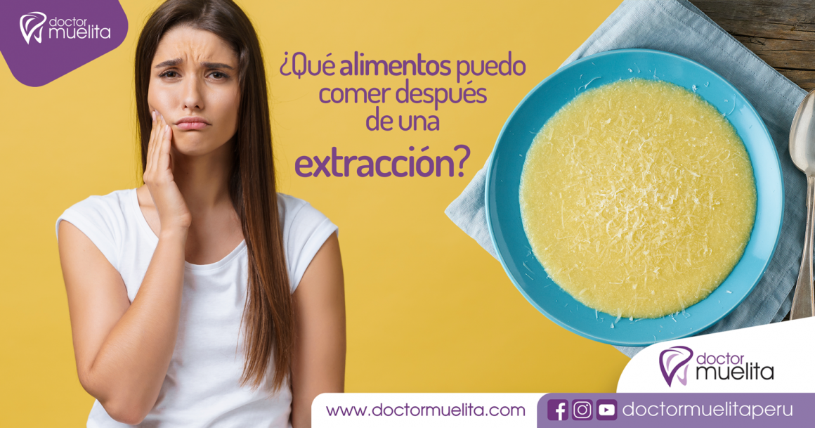 ¿Qué alimentos puedo comer después de una extracción dental? Clínica
